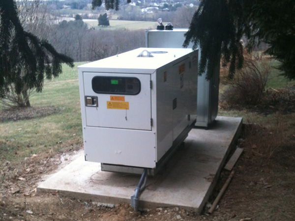 Diesel powered generator